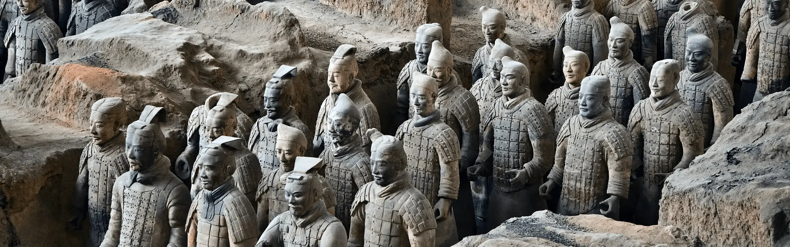 Терракотовая армия, Сиань, Китай — исторический памятник.