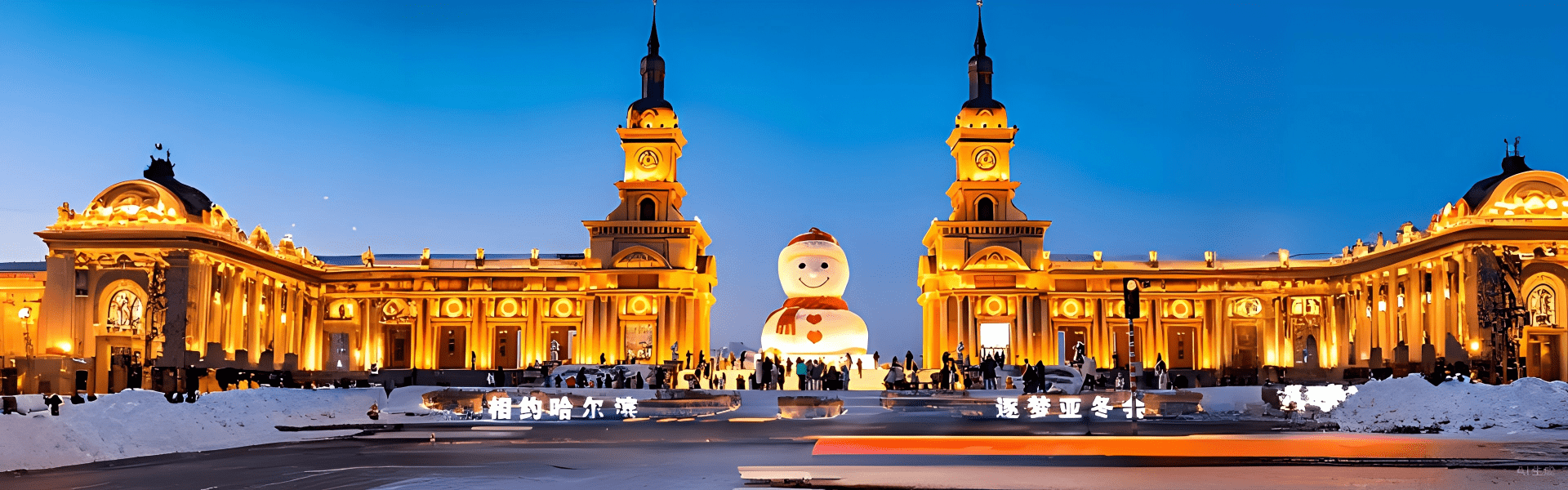 Harbin winter itinerary with historic city and ice attractions