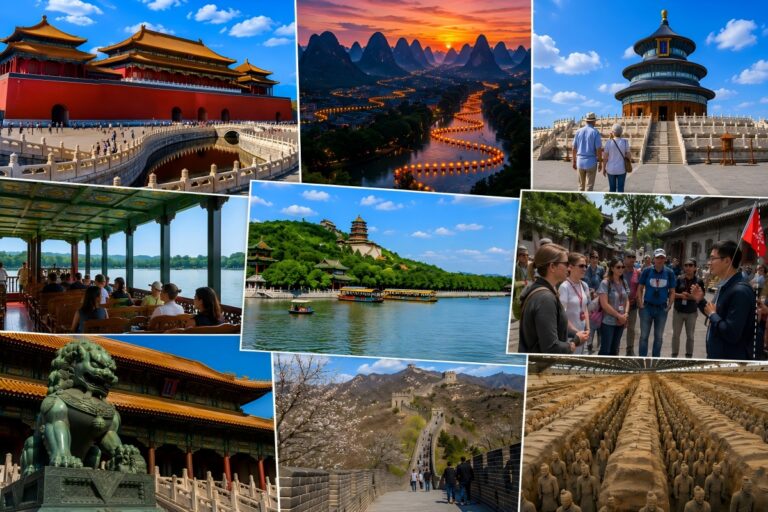 Explore iconic landmarks scenic landscapes and unforgettable cultural experiences across China in one journey