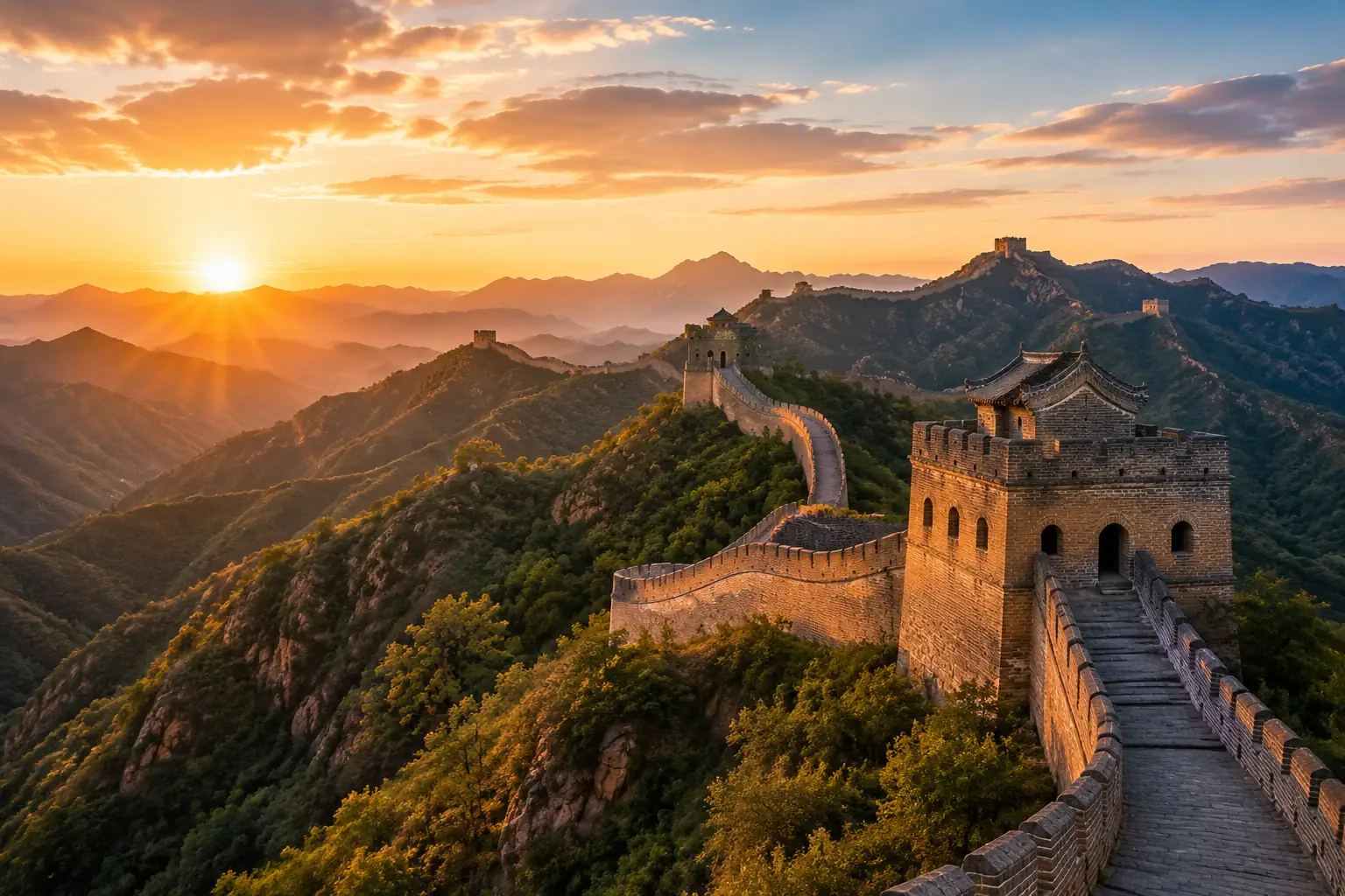Northern China Great Wall Beijing Xi'an travel region