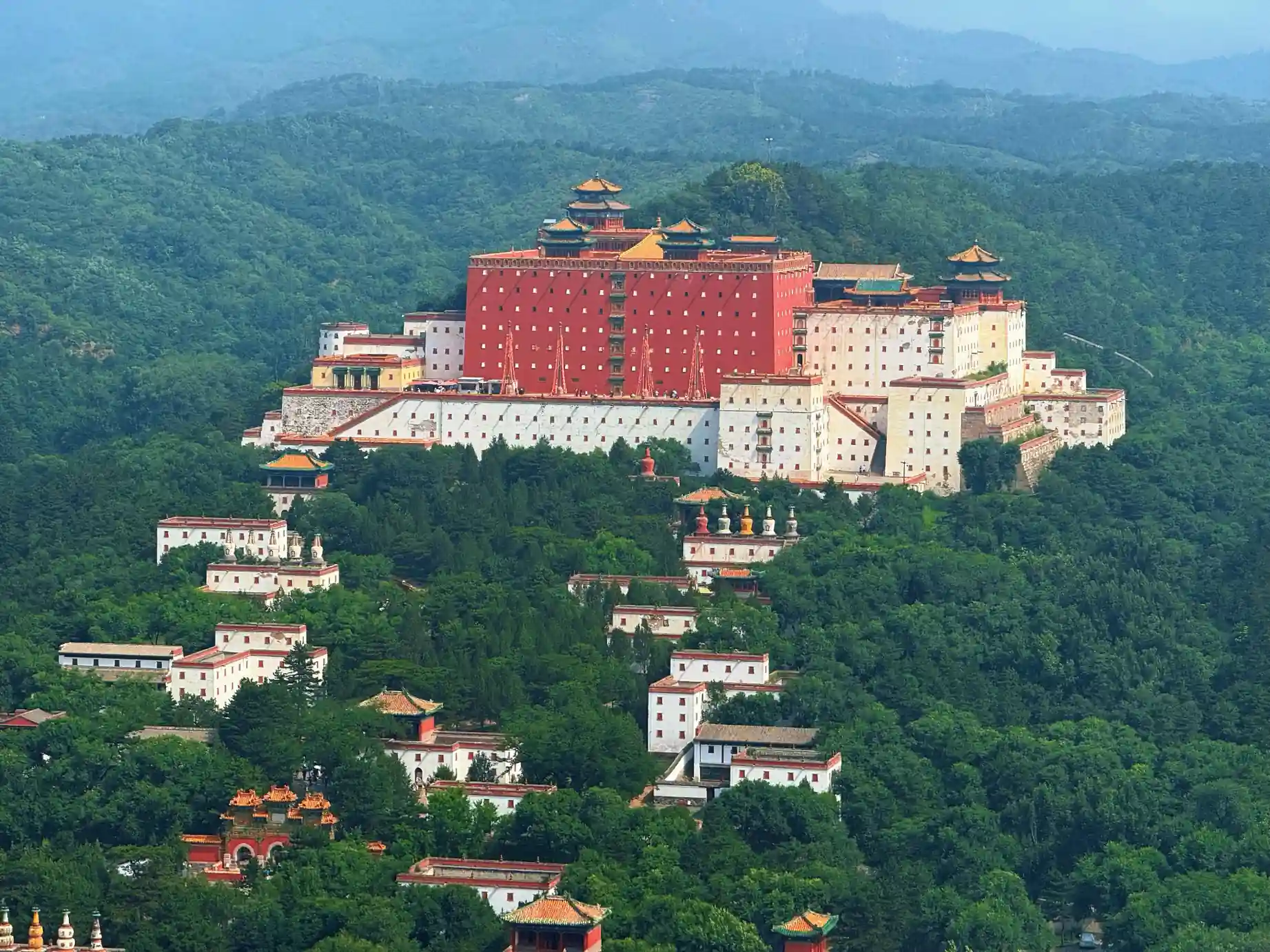Chengde Mountain Resort and surrounding imperial temples near Beijing