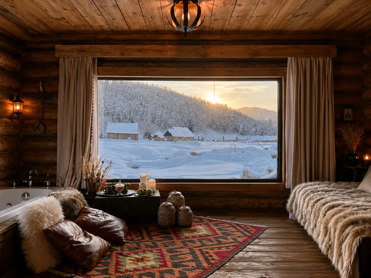 Remote accommodation near mountains and scenic areas in Xinjiang