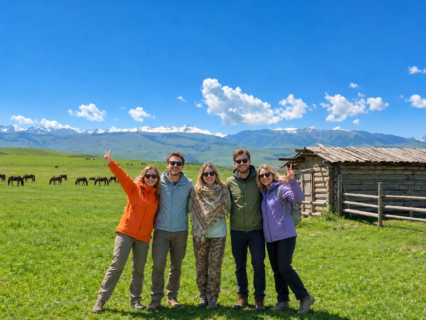 Private Xinjiang journey through mountain landscapes, Silk Road cities and scenic routes