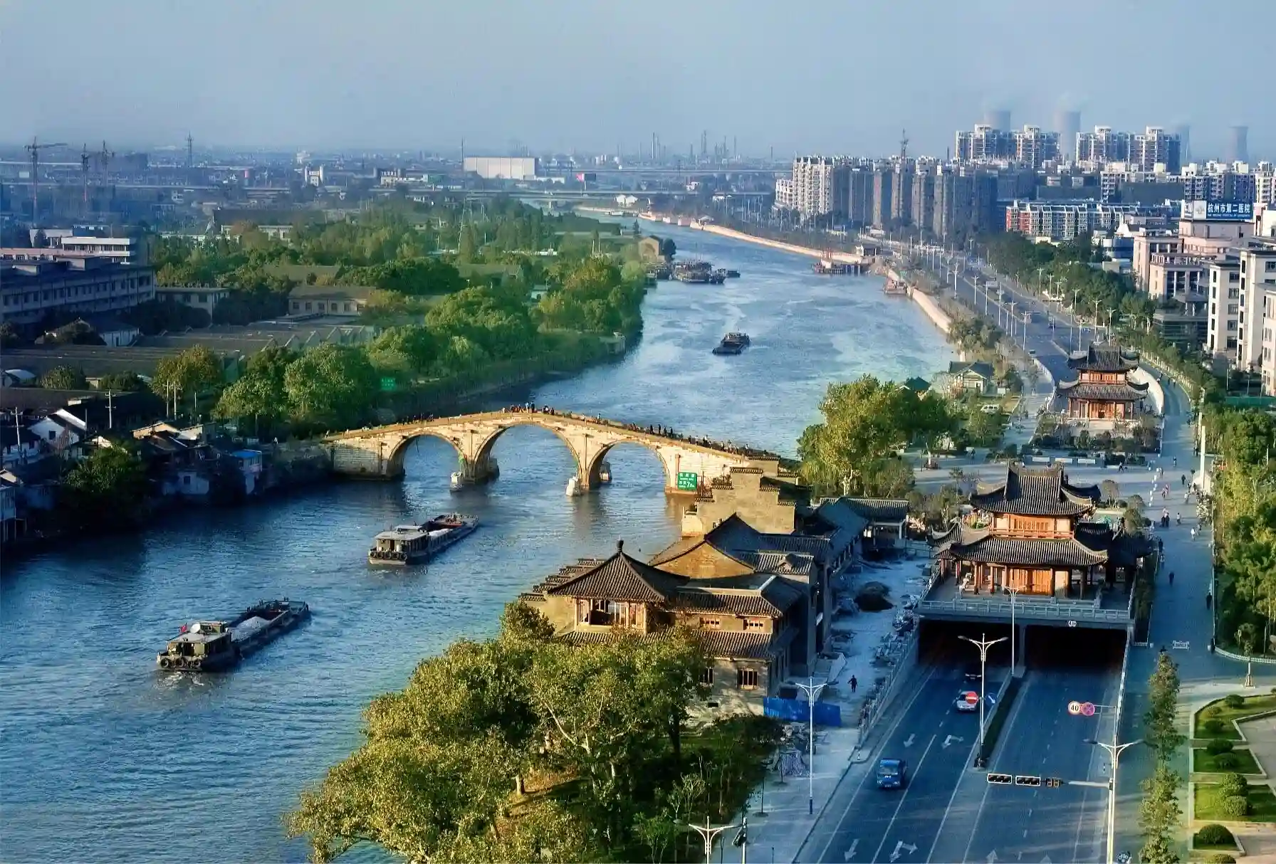 Grand Canal and Qiaoxi Historic Area in Hangzhou