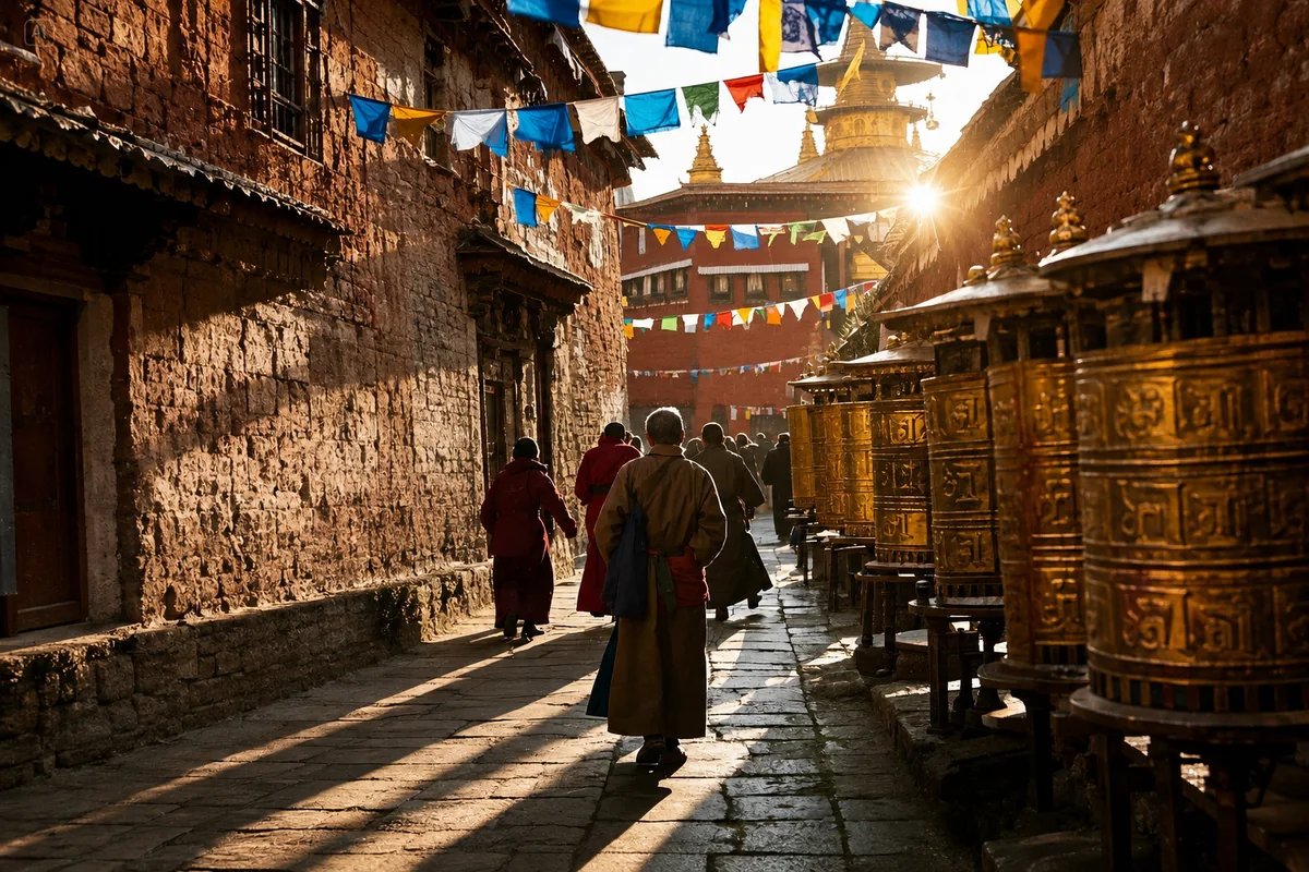 Tibetan Buddhist cultural experience in Lhasa