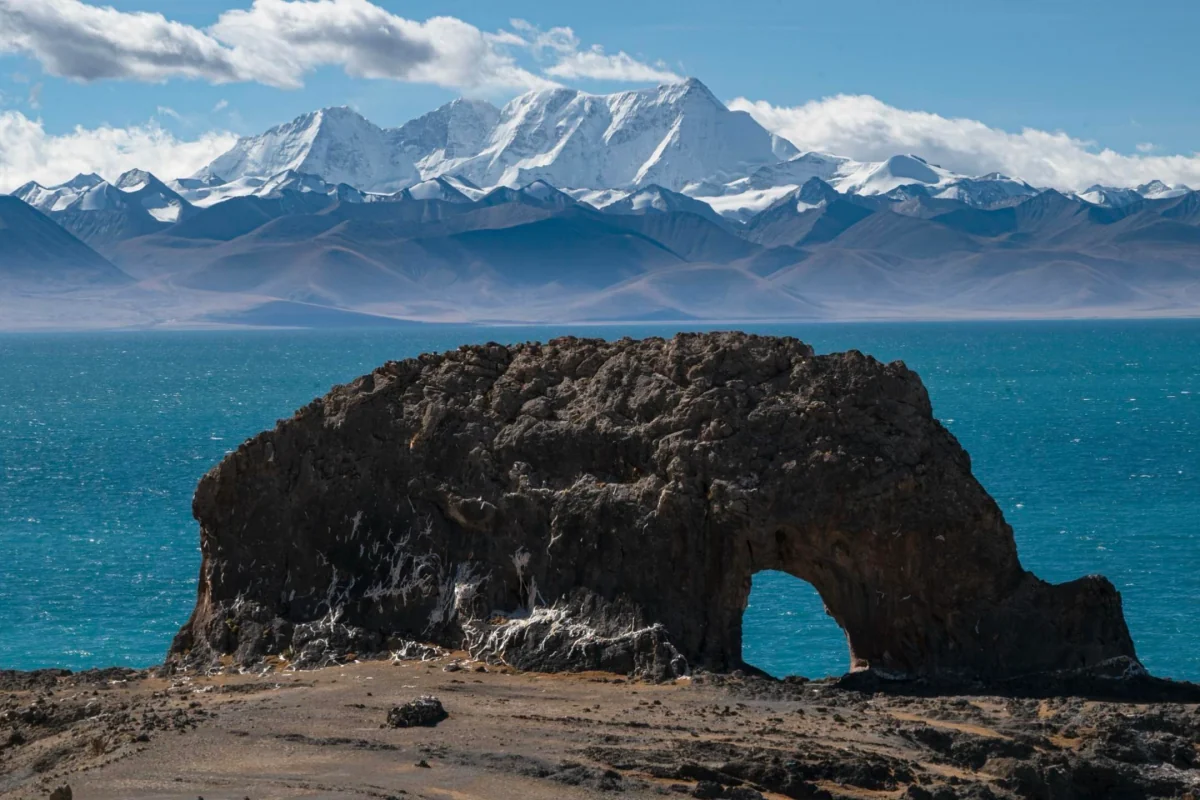 High-altitude landscape photography in Tibet