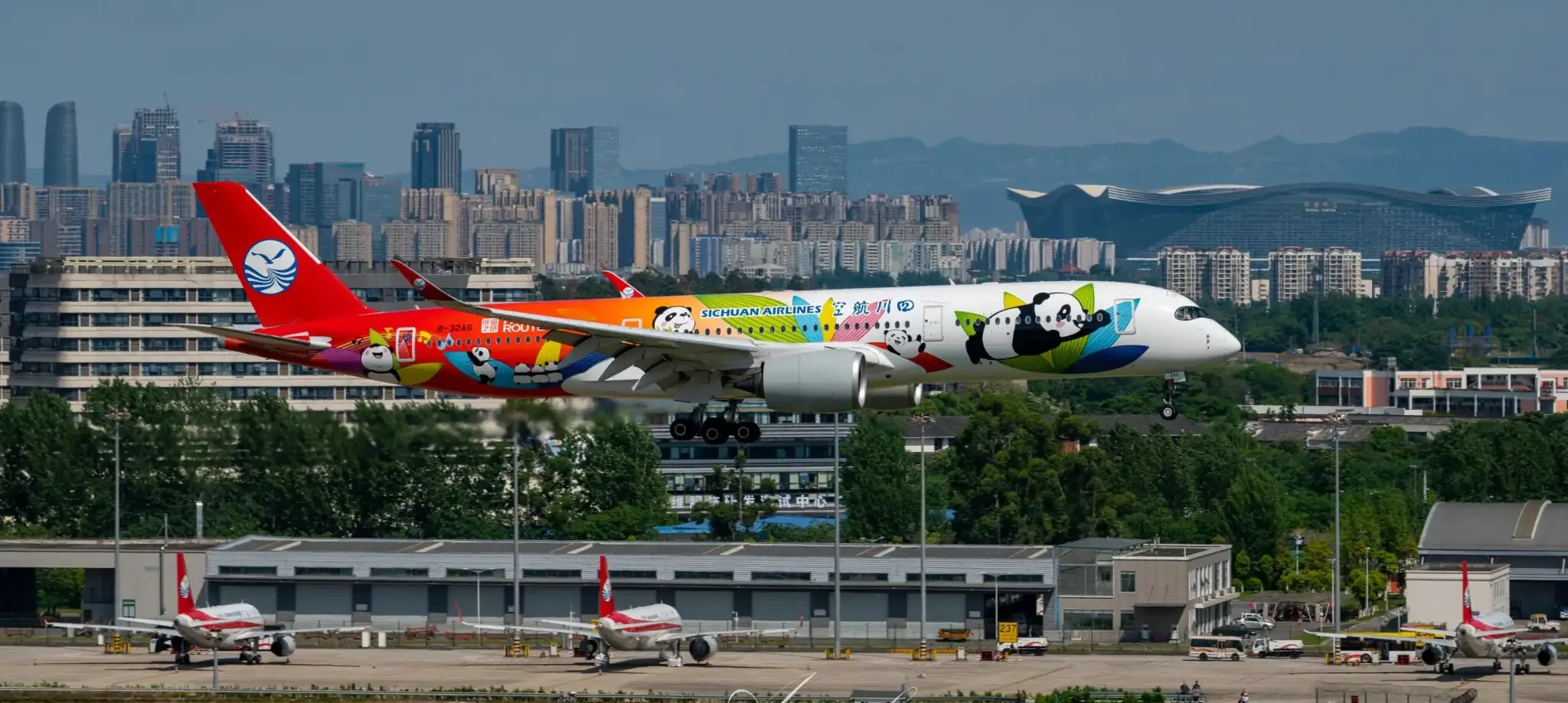 Sichuan Airlines panda-themed aircraft