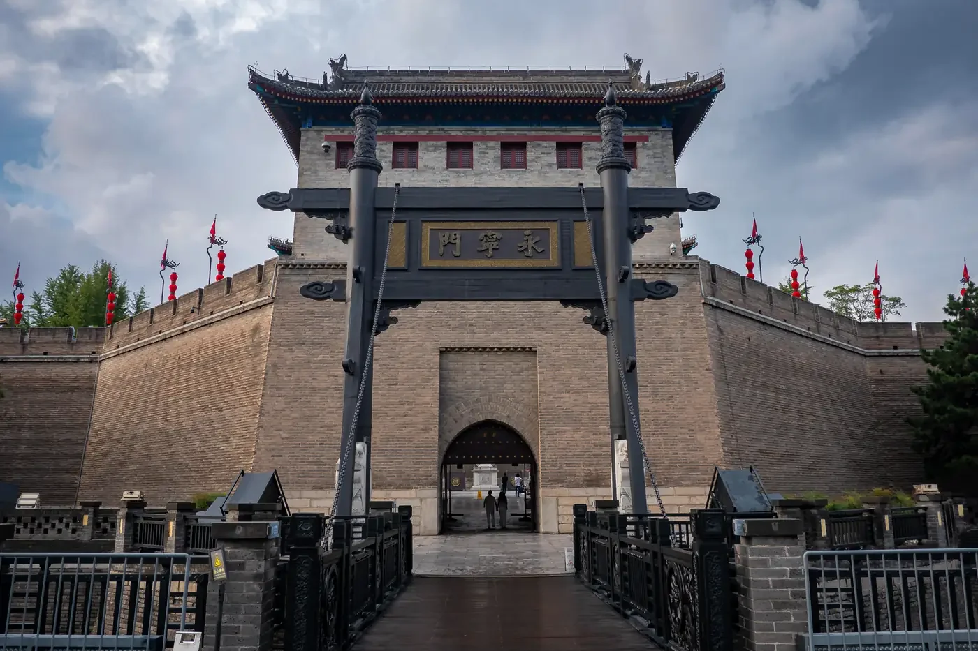 Yongning Gate and Xi'an City Wall