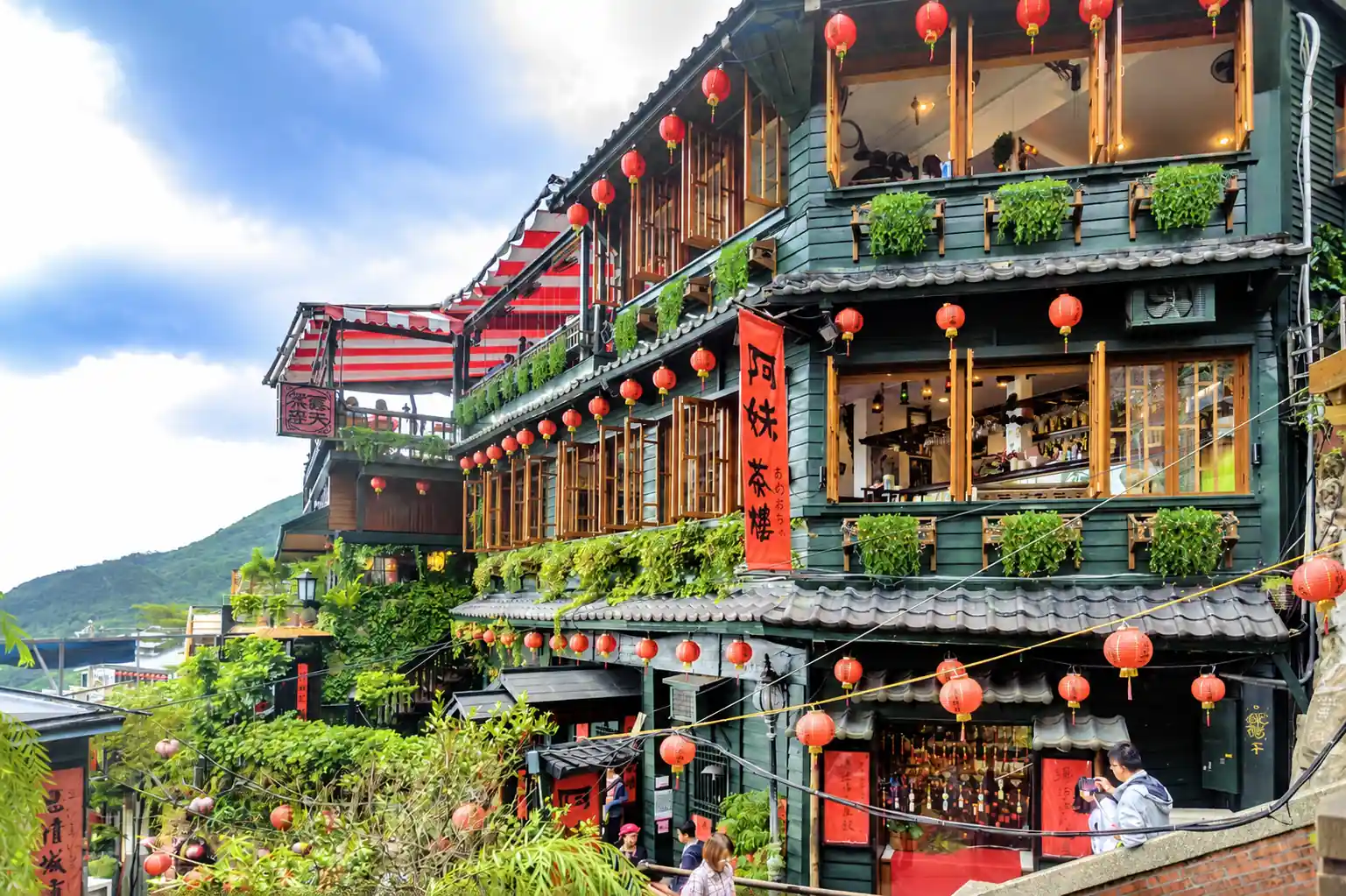 Jiufen historic hillside town in northern Taiwan