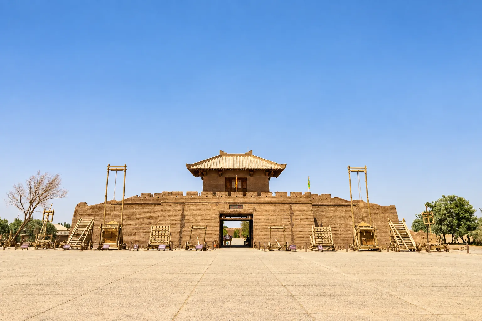Yangguan Pass Silk Road site near Dunhuang