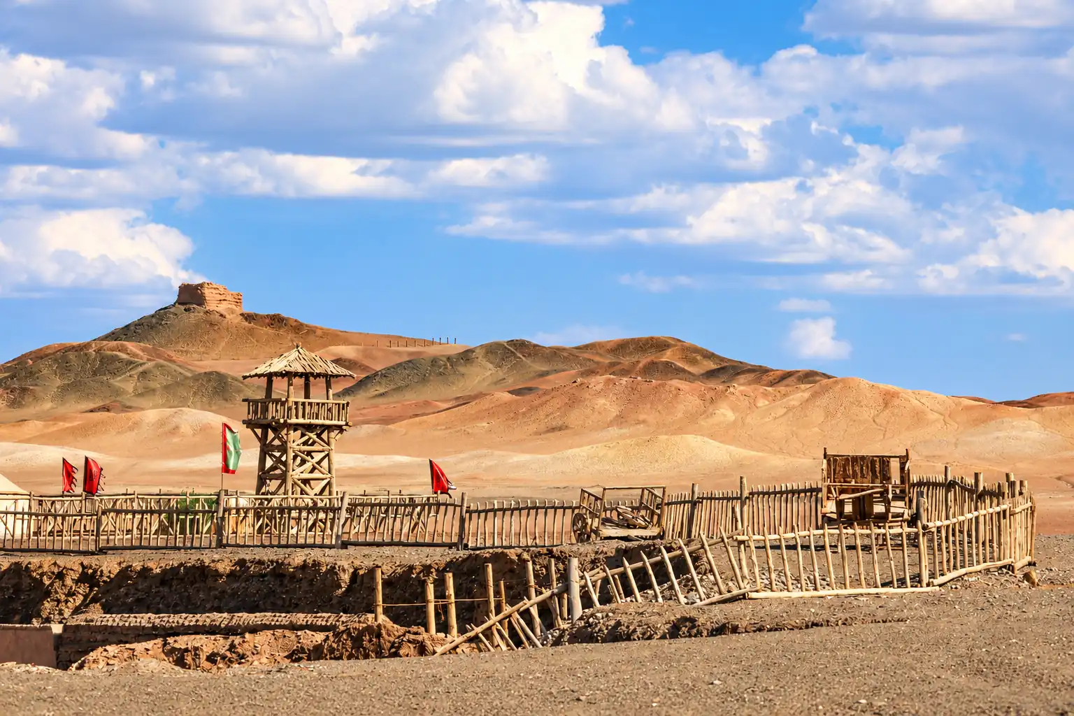 Yangguan Pass near Dunhuang