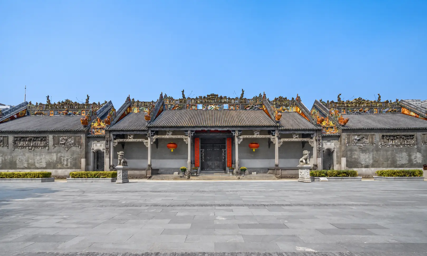 Chen Clan Ancestral Hall and traditional Lingnan architecture in Guangzhou