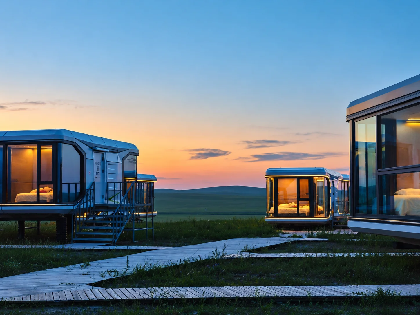 City view and accommodation in Hailar, the gateway to Hulunbuir