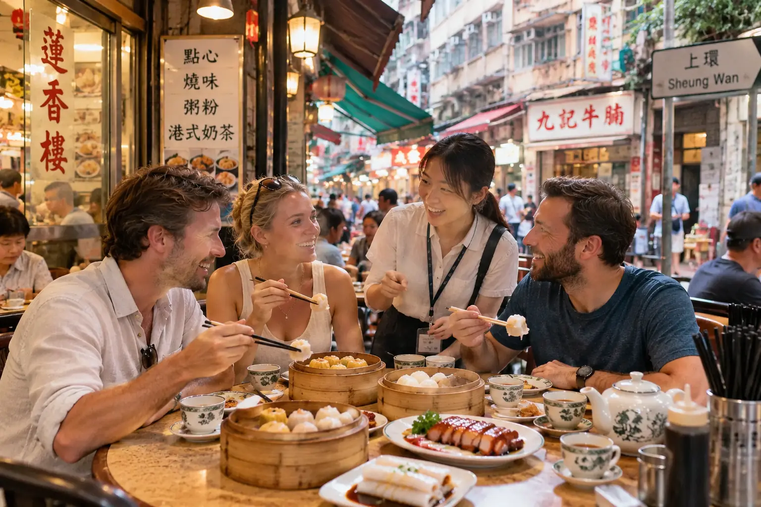 Dim Sum Experience with a Local Guide in Hong Kong