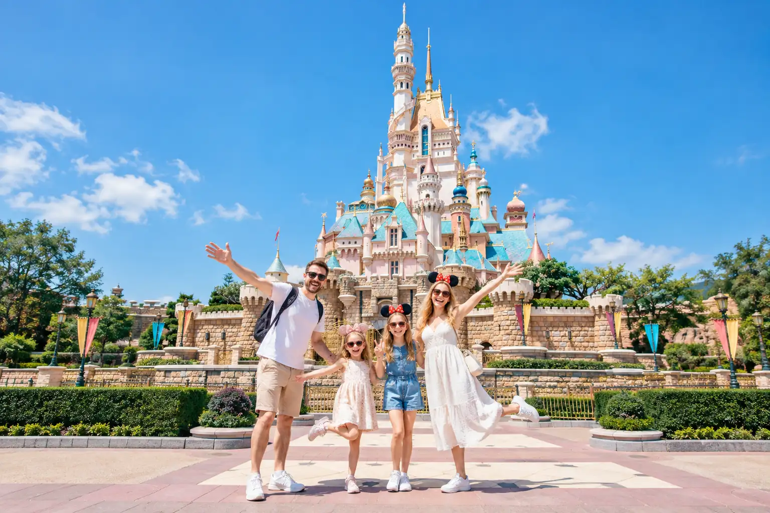 Family Visit to Hong Kong Disneyland
