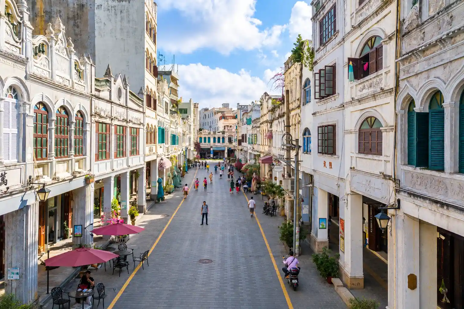 Haikou Qilou Old Street in Hainan