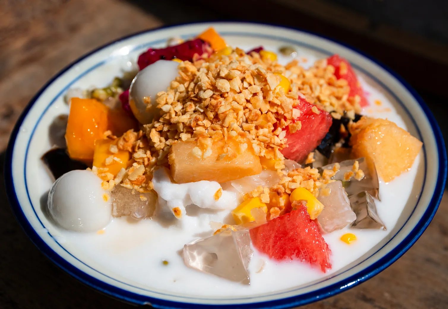 Hainan qingbuliang dessert served in Sanya