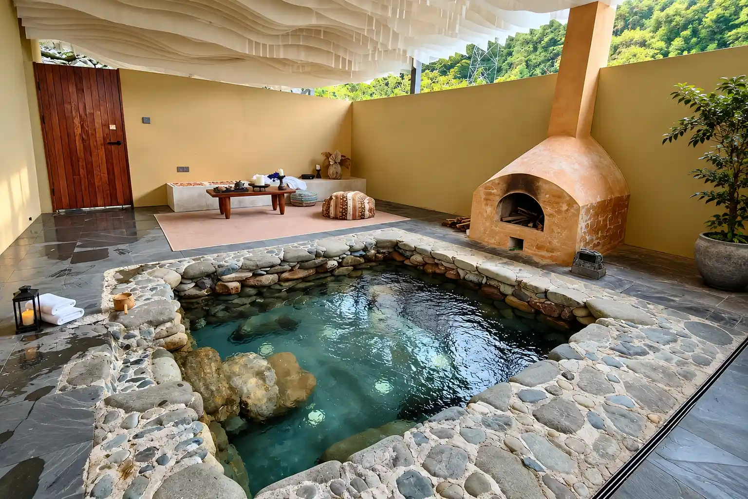 Hot spring retreat near Mount Huangshan