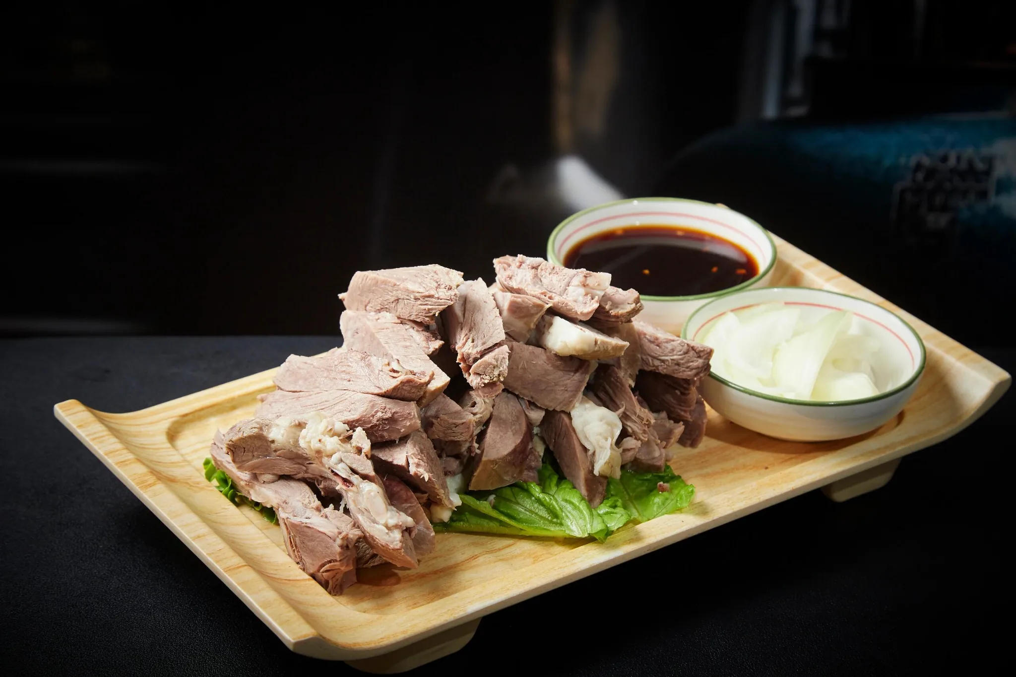 Traditional hand-grabbed mutton served in Inner Mongolia