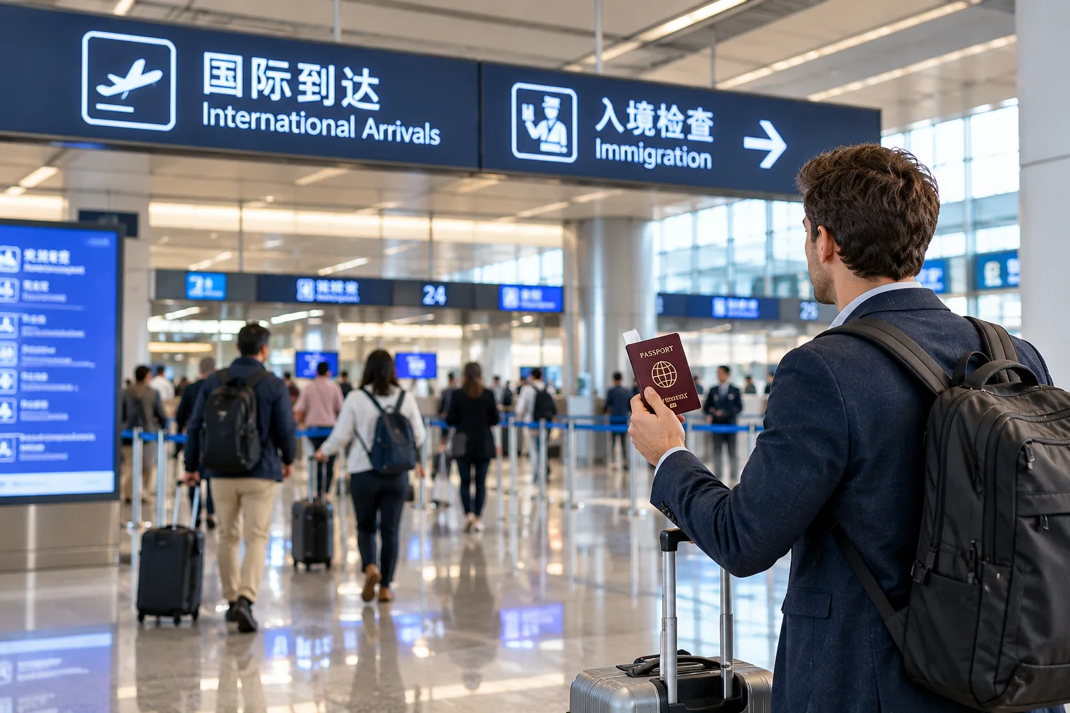International travel and entry to Shenzhen, China