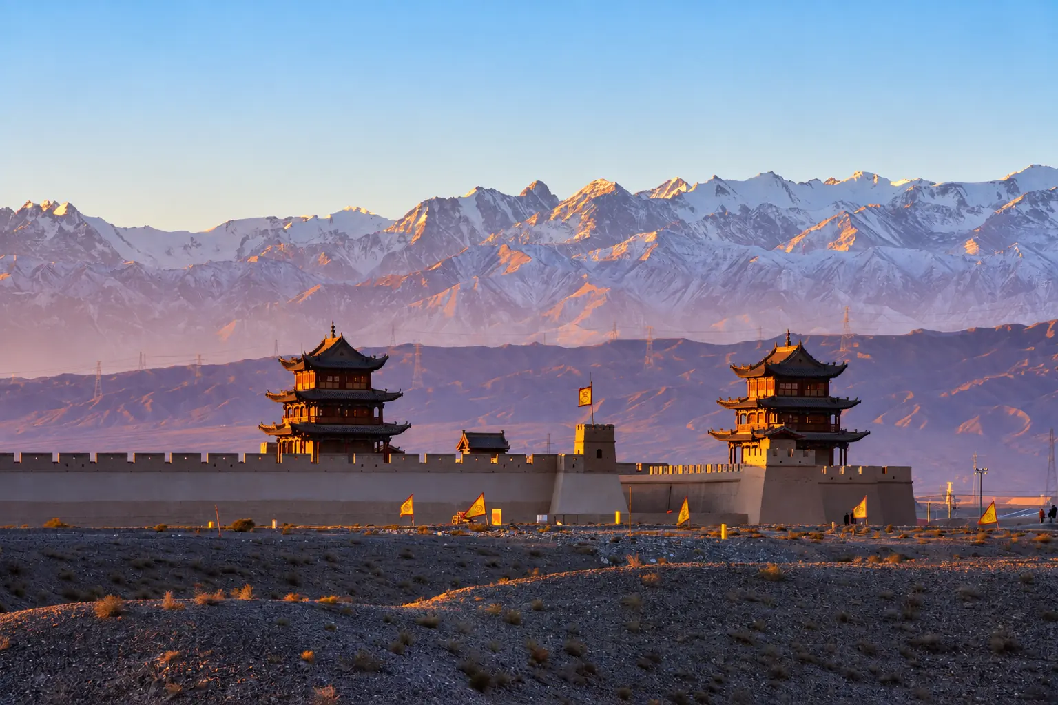 Dunhuang and Jiayuguan Silk Road travel route