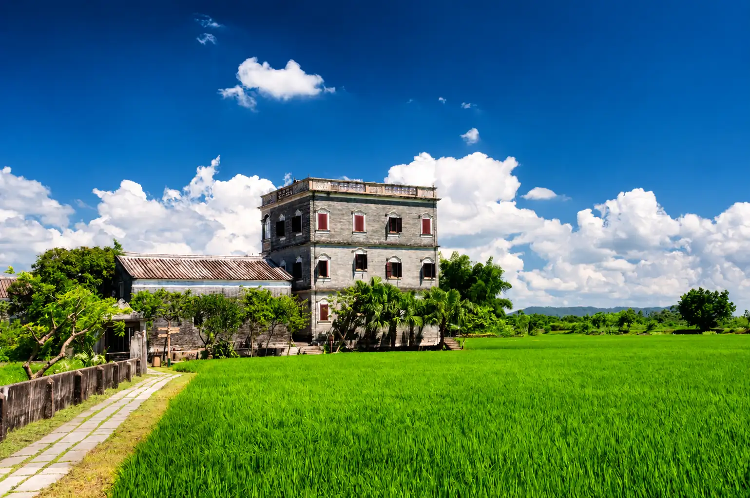 Kaiping Diaolou towers and traditional villages in Guangdong Province