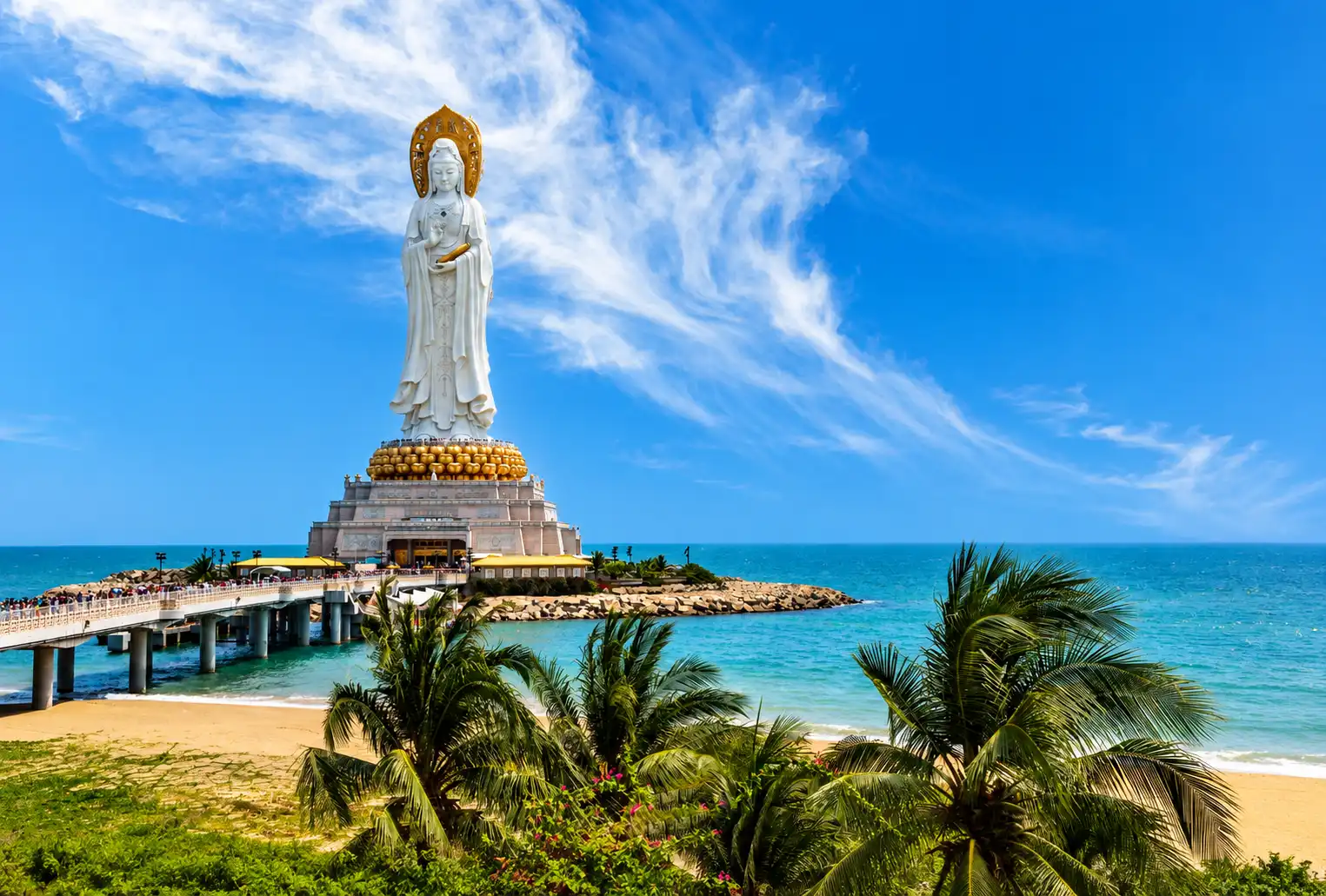 Nanshan Guanyin statue in Sanya, Hainan