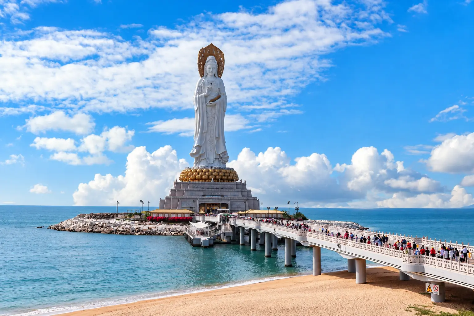 Nanshan Guanyin statue in Sanya, Hainan
