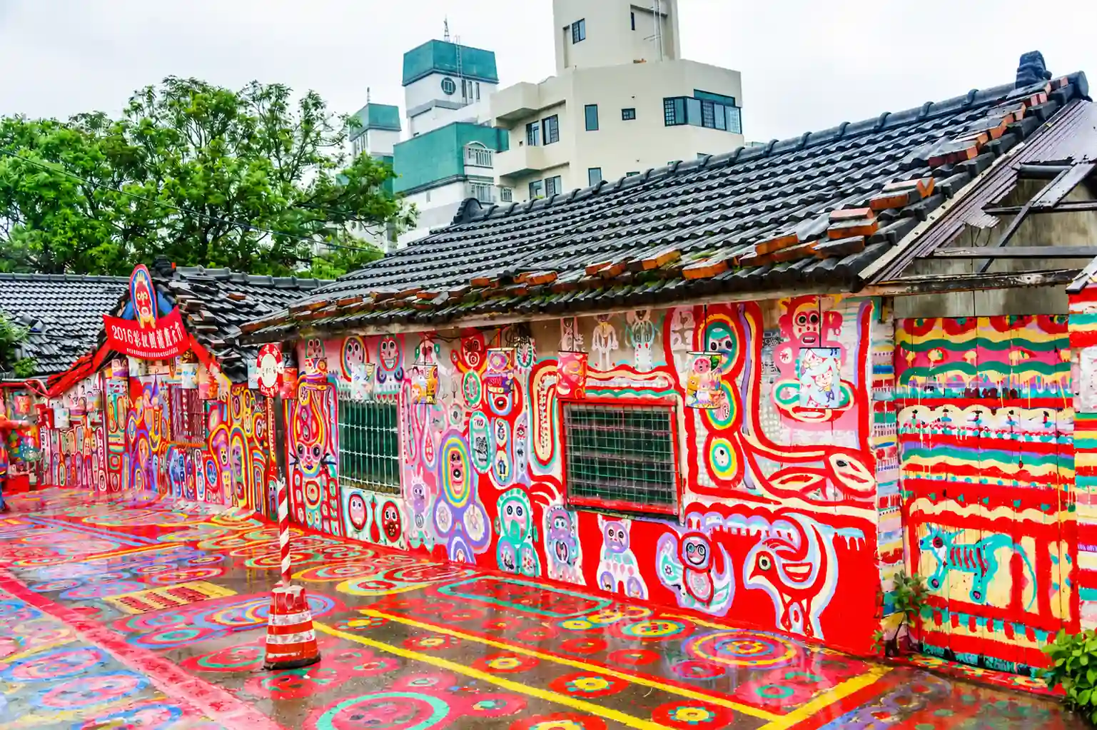 Taichung city and cultural attractions in central Taiwan