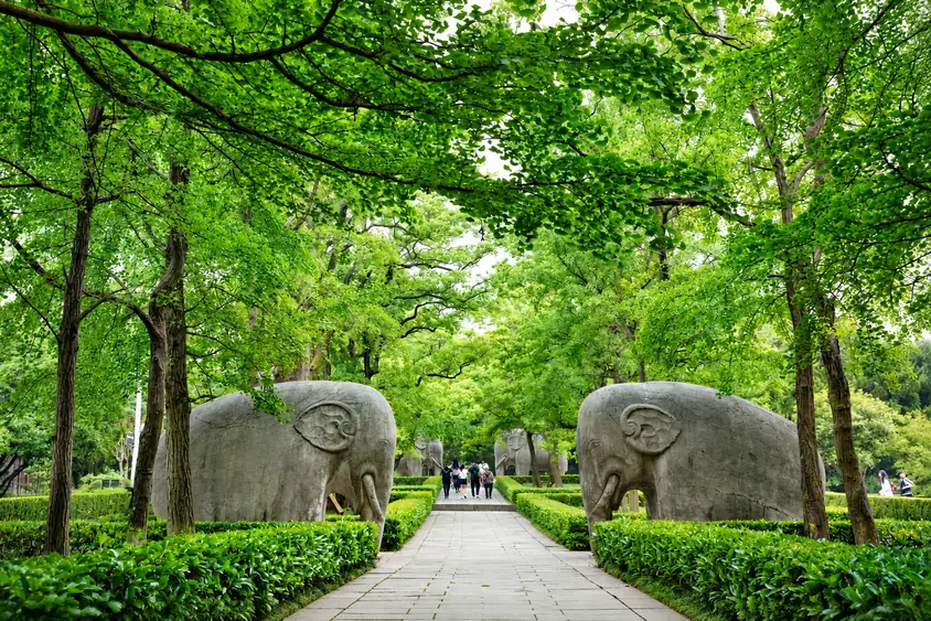 Ming Xiaoling Mausoleum and the Sacred Way in Nanjing