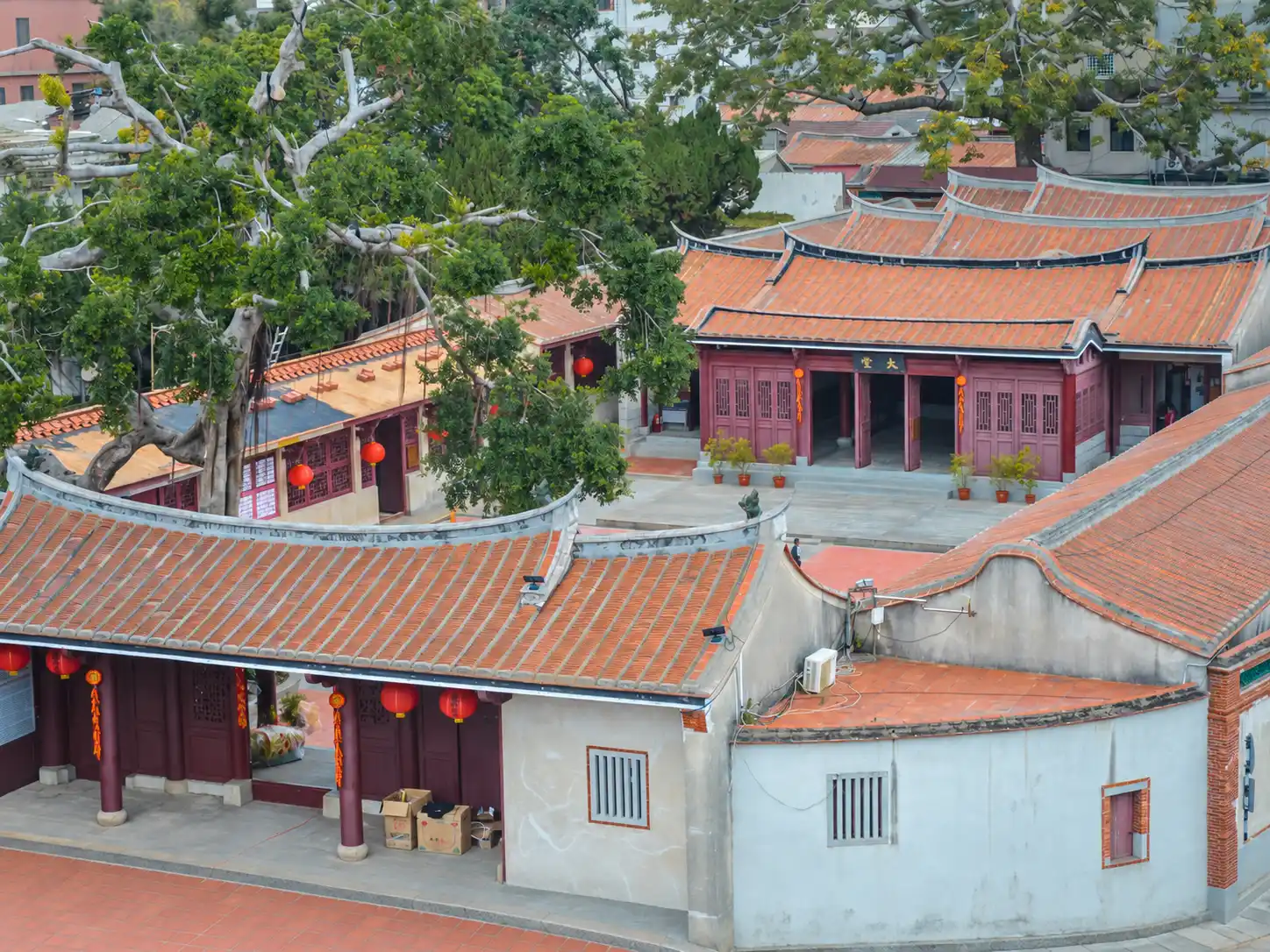 Traditional Fujian-style courtyard architecture