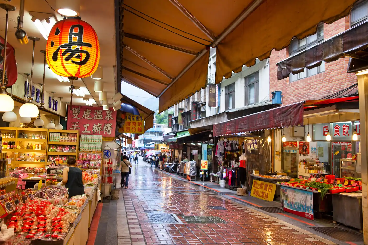 Local daily life and markets in Taiwan